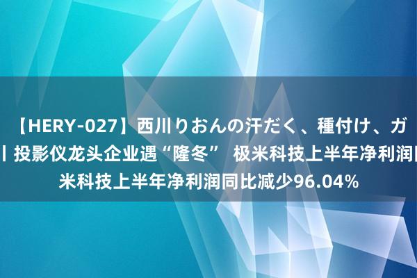 【HERY-027】西川りおんの汗だく、種付け、ガチSEX 海量财经丨投影仪龙头企业遇“隆冬”  极米科技上半年净利润同比减少96.04%