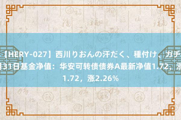 【HERY-027】西川りおんの汗だく、種付け、ガチSEX 7月31日基金净值：华安可转债债券A最新净值1.72，涨2.26%