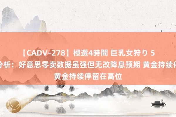 【CADV-278】極選4時間 巨乳女狩り 5 黄金商场分析：好意思零卖数据虽强但无改降息预期 黄金持续停留在高位